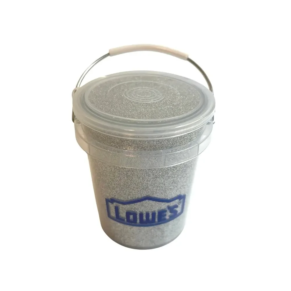 Lowe’s Limited Edition Mini Glitter Bucket Silver Sparkle #8971267